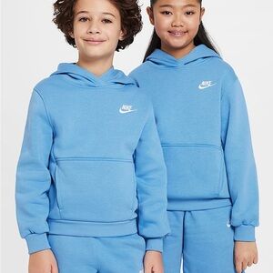 Nike Kids Sky Blue Hoodie